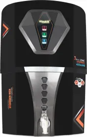 Alaukik Rapid Zinc Copper Alkaline with Hydrogen 12 L RO + UV + UF + TDS Control + Alkaline + UV in Tank Water Purifier