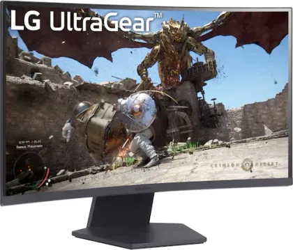 LG UltraGear 27GS60QX-B 27 inch Quad HD Curved Gaming Monitor