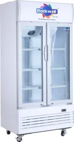 Rockwell RVC1100C 941 L Glass Door Visi Cooler