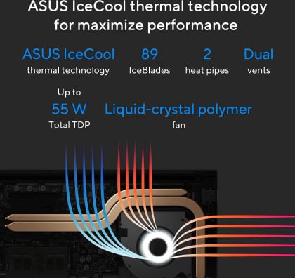 Asus Vivobook 14X OLED 2023 K3405VCB-KM951WS Laptop (13th Gen Core i9/ 16GB/ 1TB SSD/ Win11/4 GB Graphics)