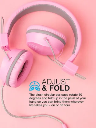 JLab JBuddies Studio Wired Headphones