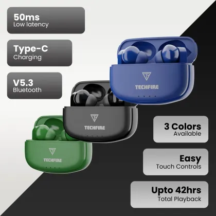 Techfire Alpha Pro True Wireless Earbuds