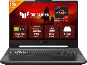 Asus TUF Gaming A15 2026 FA506NCQ-IN080W Gaming Laptop (AMD Ryzen 7 170/ 16GB / 512GB SSD/ Win11 Home / 4GB Graph)