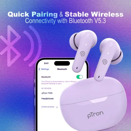 pTron Bassbuds Astra True Wireless Earbuds