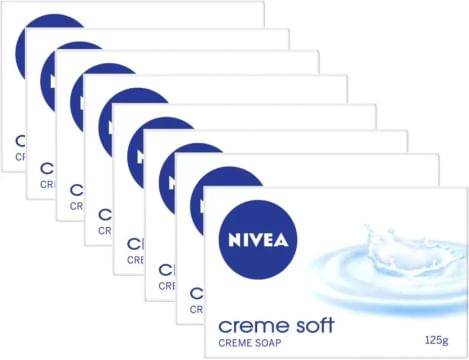 Nivea Crme Soft Soap (1000 g, Pack of 8)
