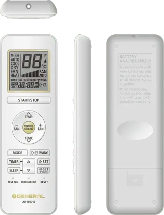 O General ASGG30CETB-B 2.5 Ton 4 Star Inverter Split AC