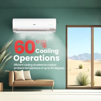 Haier HSU18K-PYFR4BN-INV 1.5 Ton 4 Star 2025 Inverter Split AC