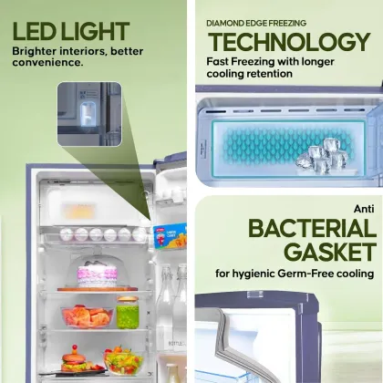 Haier HED-19TRB-N 185 L 2 Star Single Door Refrigerator