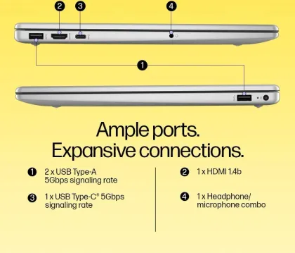 HP 255 G10 BJ3S9AT Laptop (AMD Ryzen 3 7330U/ 8GB/ 512GB SSD/ DOS)