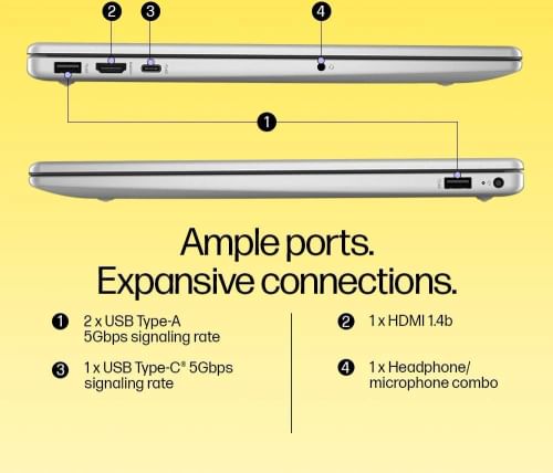 HP 255 G10 BJ3S9AT Laptop (AMD Ryzen 3 7330U/ 8GB/ 512GB SSD/ DOS)