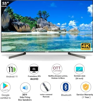 Fly Well 55S 55 inch Ultra HD 4K Smart TV