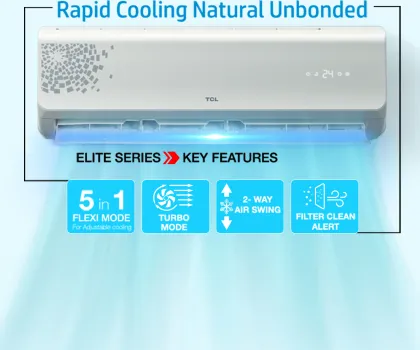 TCL TAC-24CSD/EV3F1 2 Ton 3 Star 2025 Inverter Split AC