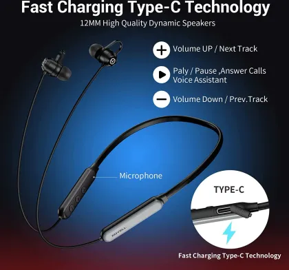 EDYELL V1 Mini Wireless Neckband