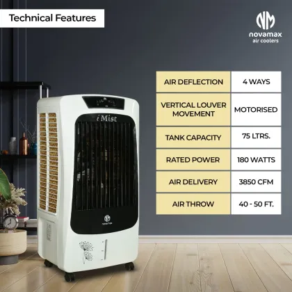 Novamax i-Mist 75 L Desert Air Cooler
