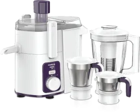 Havells Hexo GHFJMDIV100 1000 Watts Juicer Mixer Grinder (3 Jars)