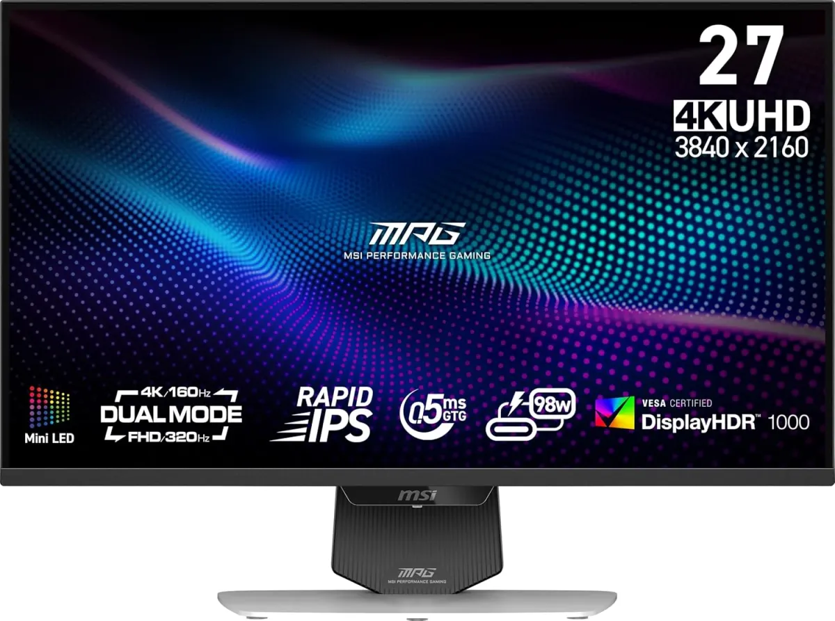 MSI MPG 274URDFW E16M 27 inch Ultra HD 4K Gaming Monitor - Price