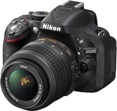 Nikon D5200 24.1MP Digital SLR (AF-S 18-55mm VR Kit Lens)