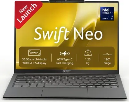 Acer Swift Neo SFN14-55 AI Laptop (Intel Core Ultra 5 125H/ 8GB/ 512GB SSD/Win 11)