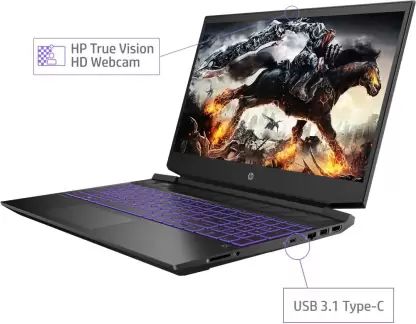 HP Pavilion 15-ec1050AX Gaming Laptop (Ryzen 5/ 8GB/ 1TB 256GB SSD/ Win10 Home/ 4GB Graph)