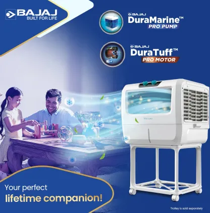 Bajaj Shield Series Vettora 55 L Window Air Cooler