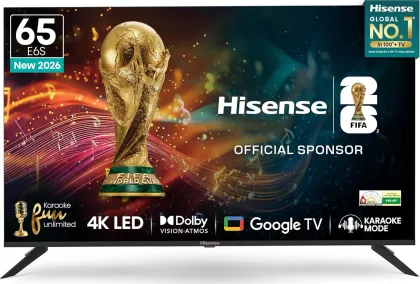 Hisense E6S Series 65 inch Ultra HD 4K Smart LED TV (65E6S)