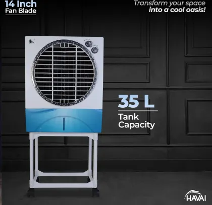 Havai JJR Ebony 35 L Dessert Air Cooler