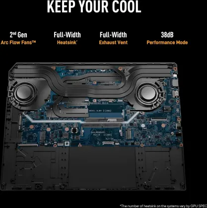 Asus TUF Gaming A16 FA608PP-QT014WS Laptop (AMD Ryzen 9 8940HX/ 16GB/ 1TB SSD/ Win11 Home/ 8GB RTX 5070 Graph)