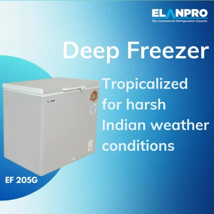 Elanpro EF-205G 197 L 4 Star Single Door Deep Freezer