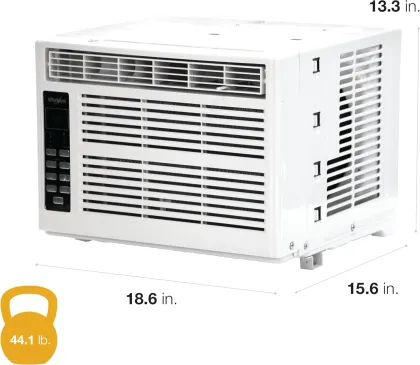 Whirlpool WHAW061CW 6000 BTU 115V Window AC