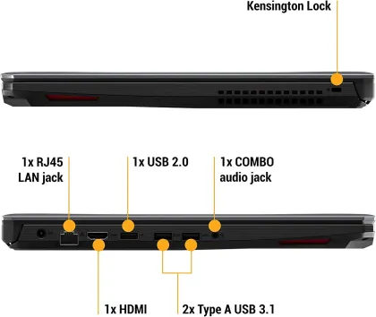 Asus TUF Gaming FX505DT-AL106T  Laptop (AMD Ryzen 5/ 8GB/ 512GB SSD/ Win10/ 4GB Graph)
