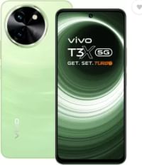 Upcoming: vivo T3x 5G (Celestial Green, 128 GB)  (6 GB RAM)