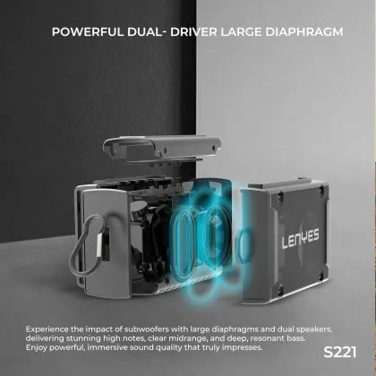 Lenyes S221 10W Bluetooth Speaker