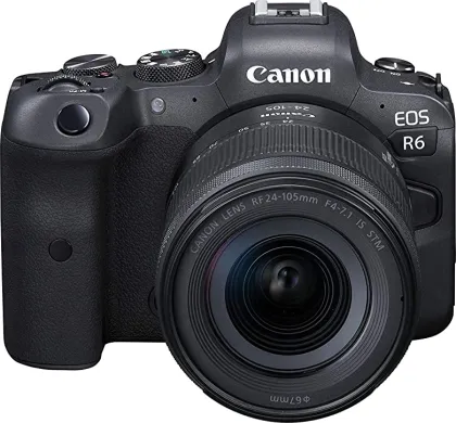 Canon EOS R6 20.1MP Mirrorless Camera with RF24-105mm F/4-7.1 IS STM Lens