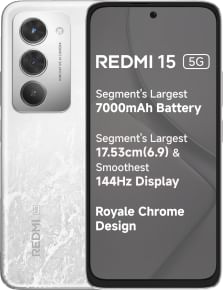 Realme P3 5G (8GB RAM + 256GB) vs Xiaomi Redmi 15 5G (8GB RAM + 256GB)