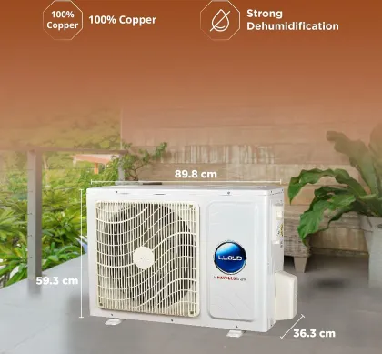 Lloyd GLS18I5FGCEM 1.5 Ton 5 Star Inverter Split AC