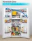 BLACK+DECKER BR1210HW 12.1 Cu Ft Double Door Refrigerator