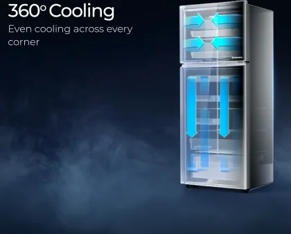 Haier HRF-5251BGKA-N 475 L 1 Star Double Door Refrigerator