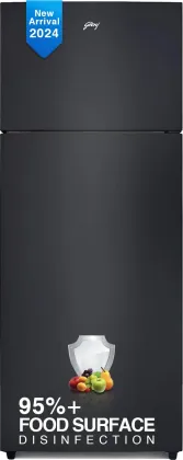 Godrej RF EON 331B RCIT MT BK 308 L 2 Star Double Door Refrigerator