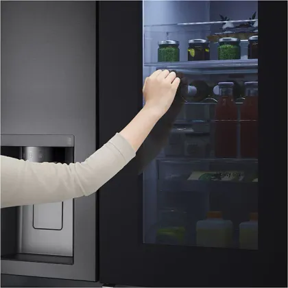 LG GL-X257AMCX 635 L 3 Star Side By Side Refrigerator