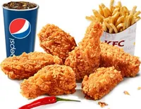 Enjoy 15% OFF on KFC | Order 8 pcs. Fiery Grilled Chicken & get 4 pcs. Extra