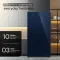 Godrej RS EONVELVET 646C RIT SM BL 600 L Side by Side Door Refrigerator