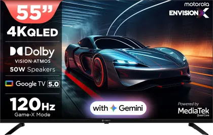 Motorola 55UHDGQMGBNQ 55 inch Ultra HD 4K Smart QLED TV