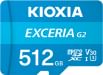 Kioxia Exceria G2 512GB Micro SDXC UHS-I Memory Card