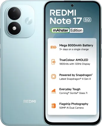 Xiaomi Redmi Note 17 5G (8GB RAM + 128GB)