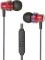 boAt Bassheads 106 Red Wired Headset With Mic