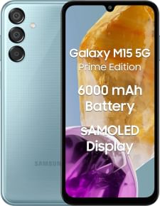 Samsung Galaxy M15 5G Prime Edition (8GB RAM +128GB) vs Samsung Galaxy M35 5G (8GB RAM + 128GB)