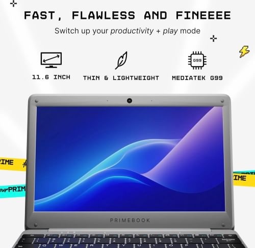 Primebook 2 Neo, 2025 Laptop (MediaTek Helio G99/ 6GB/ 128GB UFS 2.2/ PrimeOS 3.0