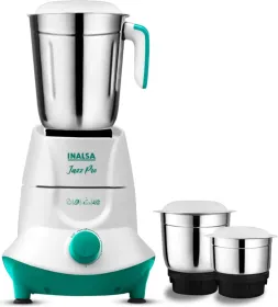 Inalsa Jazz Pro 550 W Mixer Grinder (3 Jars)