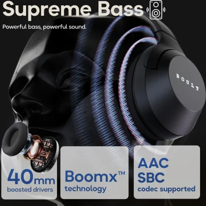 Boult Audio Flex Wireless Headphones