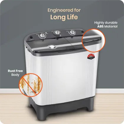 Power Guard PG70WMSATL 7 Kg Semi Automatic Washing Machine